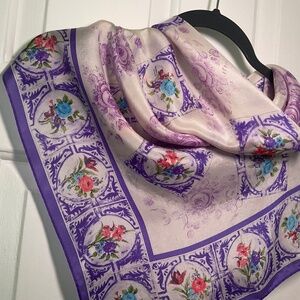 Honey Vintage Silk Scarf
